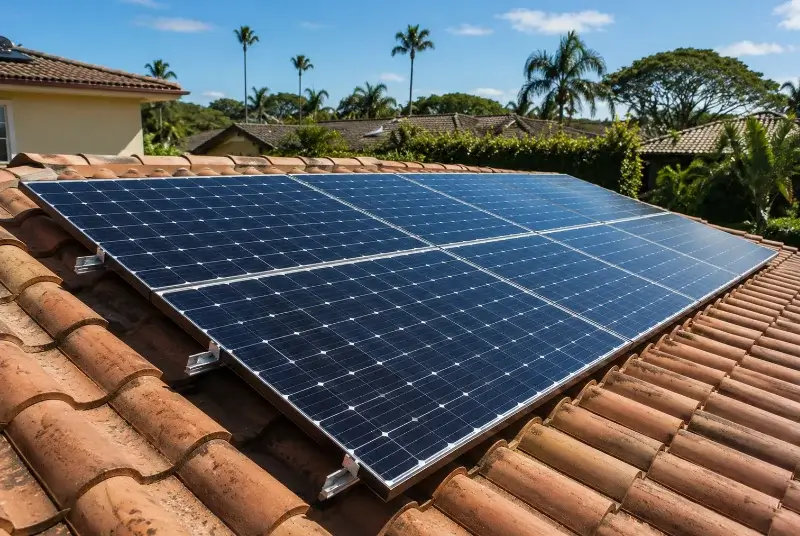 Installation de panneaux solaires à Plaissan